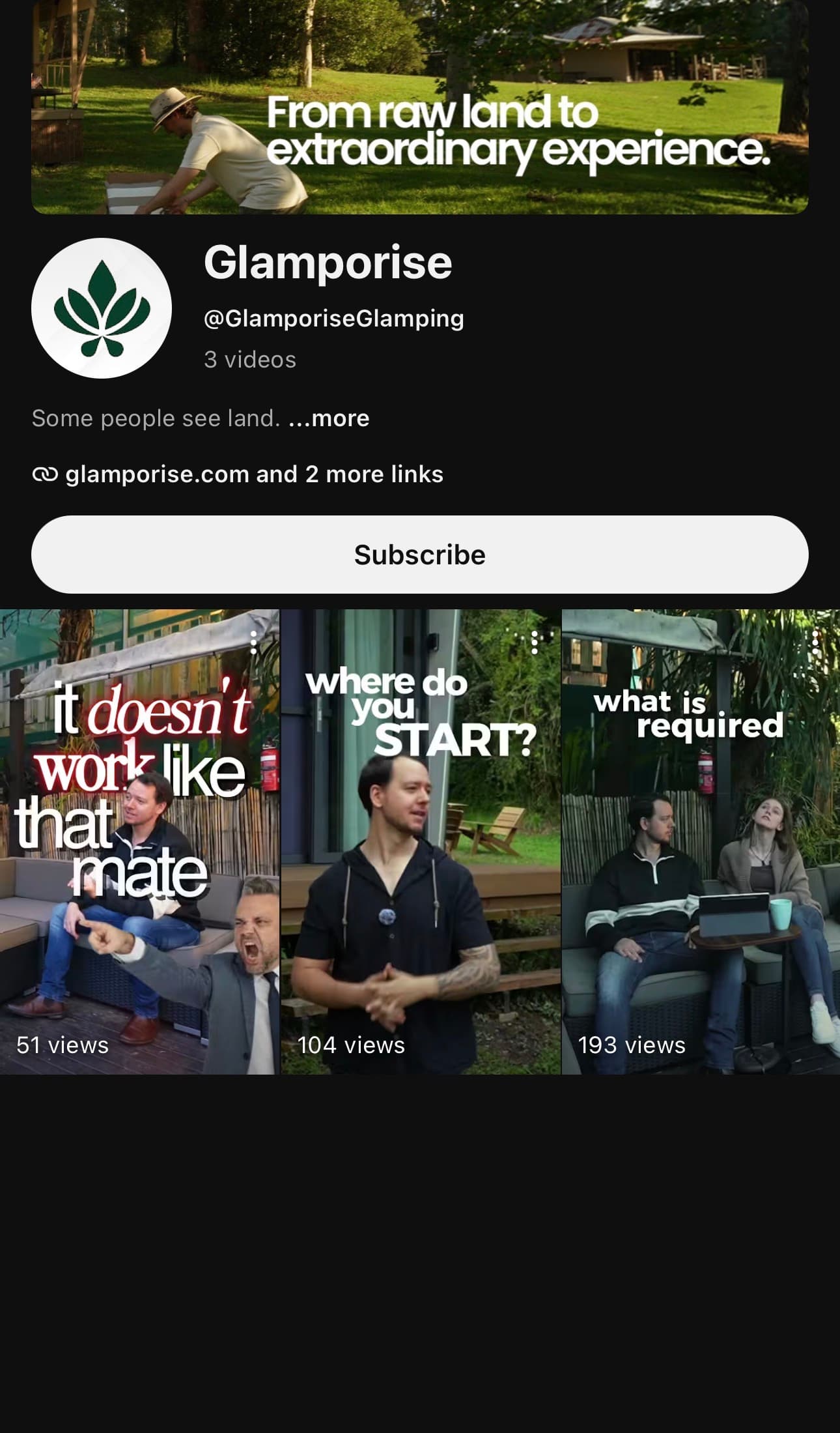 Glamporise email sequence